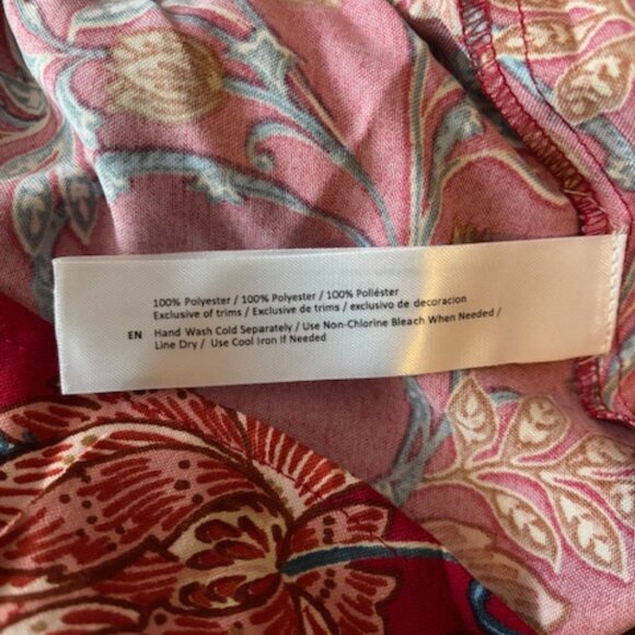 Band of the Free Connie Garnet Floral Mini Dress - Picture 8 of 8